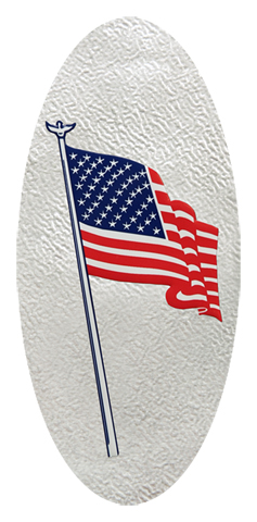 DG5000-551-SL Flying Flag Silver